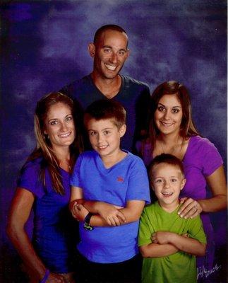 Michael Venosta and family - 2015