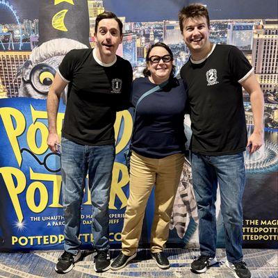 James (Potted 1) and Daniel (Potted 2) performed this afternoon.