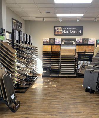 Interior of our showroom