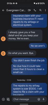 Evergreen Car Detail