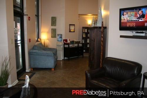 PreDiabetes Center of PIttsburgh Reception Room
