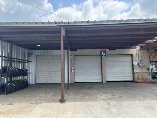 The front of our shop.