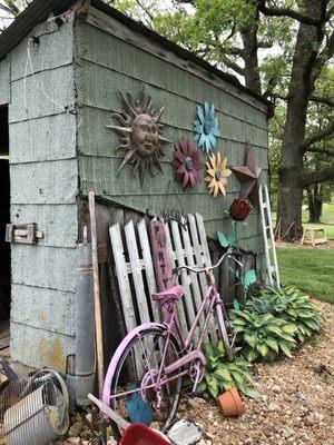 Antique shed