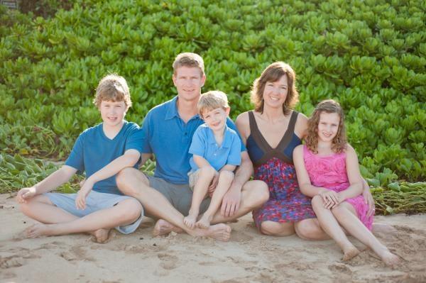 Dr. Hough and her family.