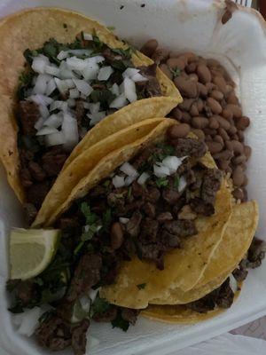 Steak tacos. The beeest