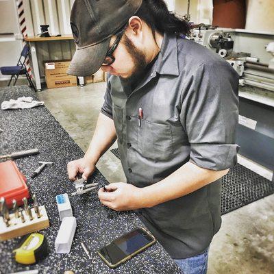 An experienced, school-trained gunsmith is on staff for any gunsmithing needs.