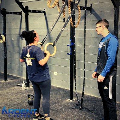 Every new member at Ardent goes through private sessions to ensure they'll be comfortable if they decide to move into our group classes.