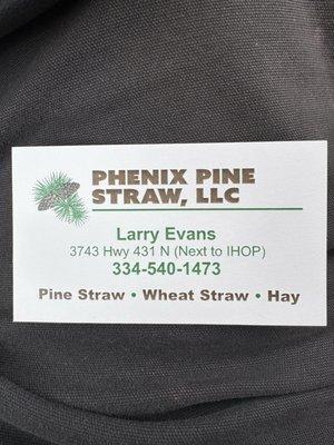 Phenix Pine Straw LLC