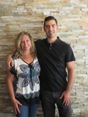 Our massage therapists Dona Hittinger & Bret Tomasini