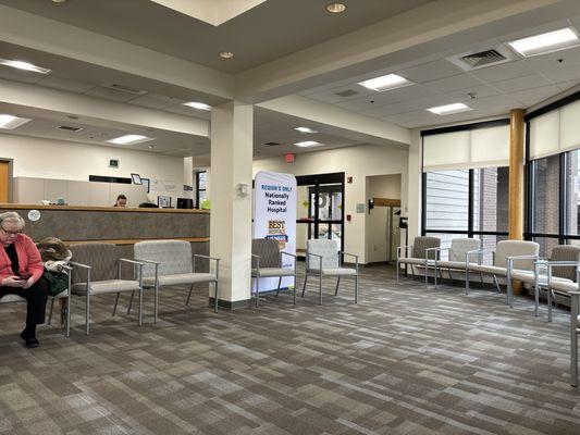 Waiting room to be called into surgery.