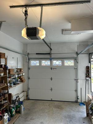 Door and garage door opener!