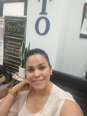 Trabajando en la oficina