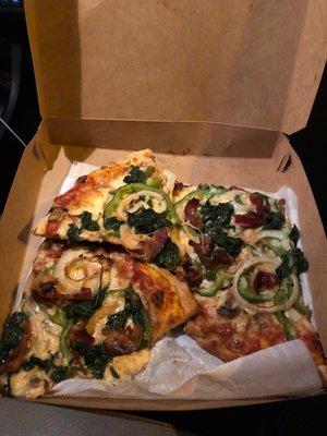 The most horrible pizza in my life