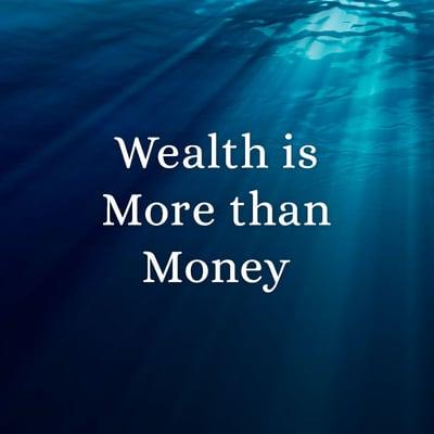 Wealth is More than Money