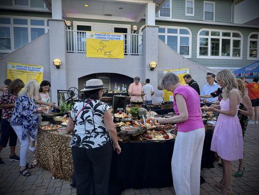 From a benefit we attended in Virginia Beach