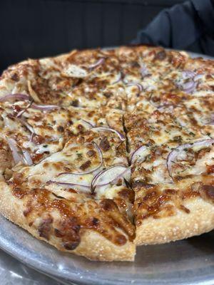 Bbq chicken pizza