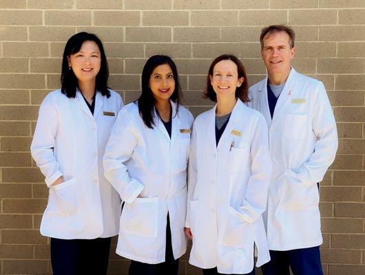 Left to Right.
Dr. Liu, Dr. Shetty, Dr. Barrow, and Dr. Rothstein.