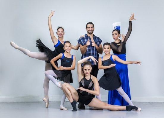 Our instructors and two of our most advance students!