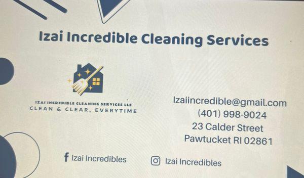 IZAI Incredible Cleaning Services