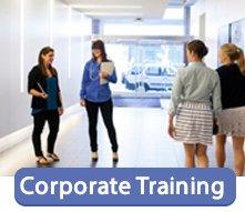 We offer a variety of corporate training options to keep your staff up-to-date and safe at work.