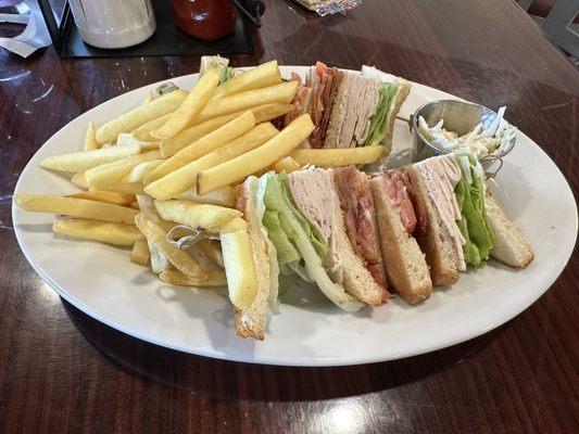 Turkey triple decker club