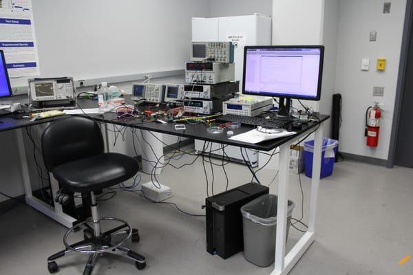 Our UCSD lab workbench from BenchPro