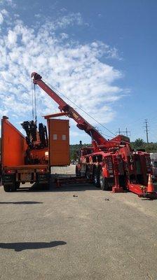 Beautiful tow truck
