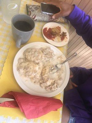 Sausage and gravy delight