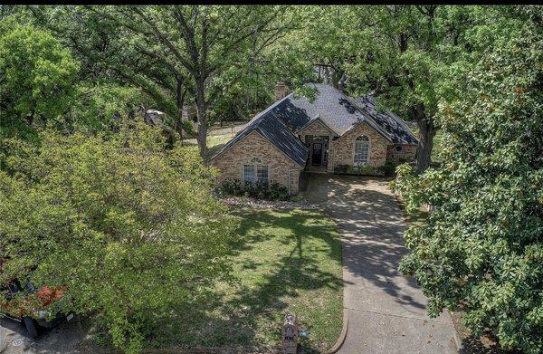 This perfectly  tucked away oasis with a large yard, pool and deck area, trees, and a fabulous home is waiting for you.