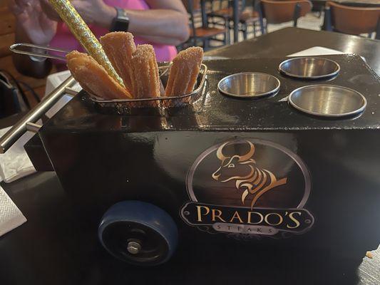 The churro complement for my birthday