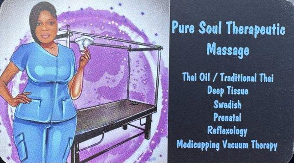 Pure Soul Therapeutic Massage