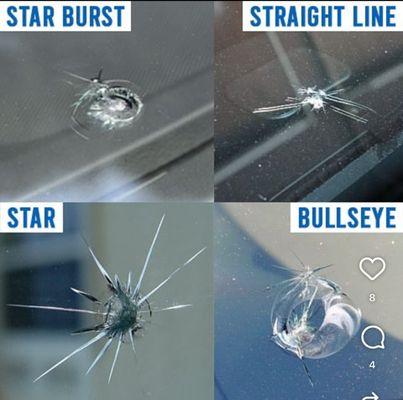 A rock chip may look small, but it can spread fast. Fix it early and avoid a full windshield replacement.