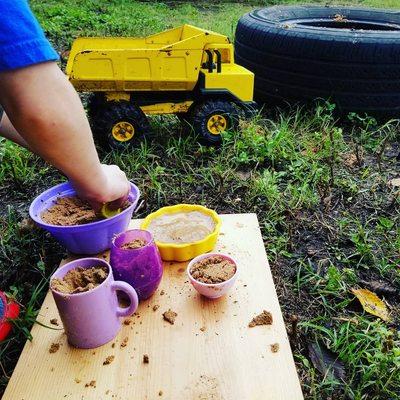 Mud Kitchen Play