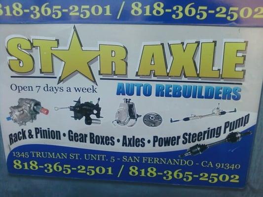 STARr AXLE