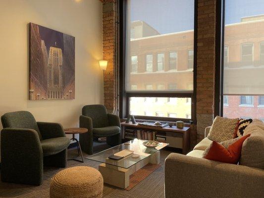 Our warm, modern and comfortable offices.