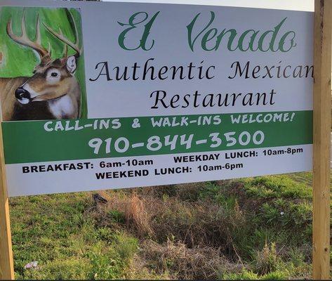 Name of restaurant inside of store