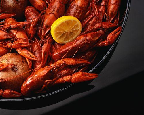 Live crawfish. Grown on our farm, delivered to your door.