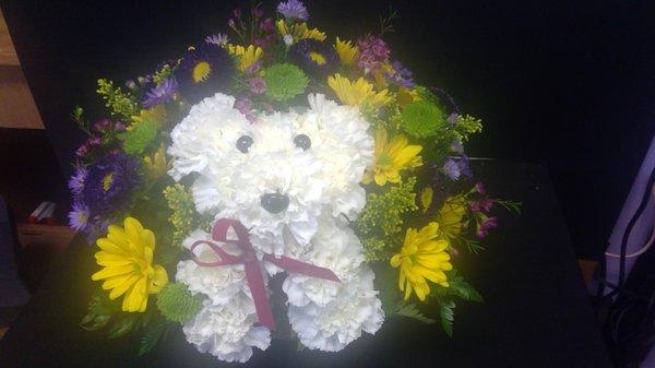 A Dogable in a basket