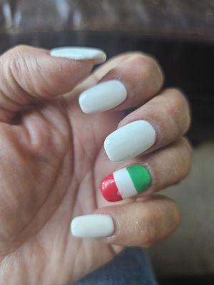 My first time here, and I asked for the Italian flag. Aaron did an amazing job!!! Will be back for sure!