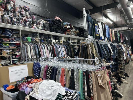 Packed to the ceiling