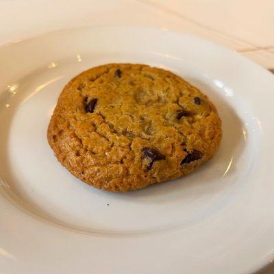 Brea Preview Day Dinner Sustainable Salmon Plate w/ fries & Mac and chocolate chip cookie