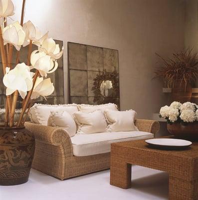 Michael Taylor Sofa and Coffee Table