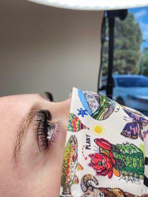 Volume lash extensions by Tatyana