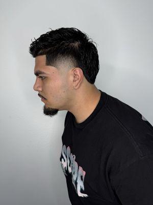 Mid taper with mullet