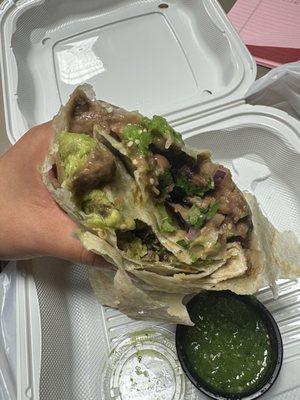 Carne Asada Burrito
