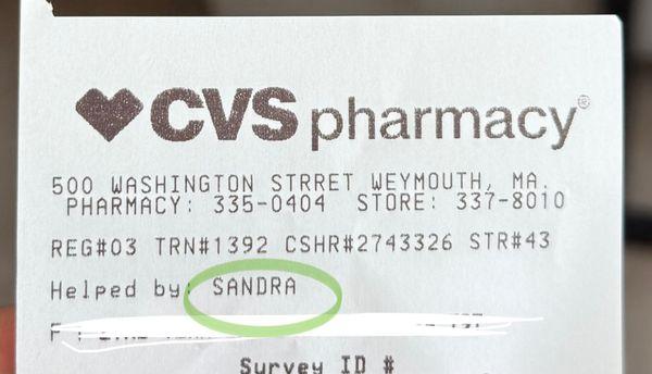 Receipt