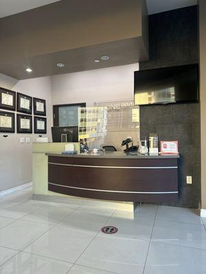 Front desk