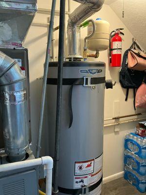 Our GE water heaters are rated for 12 to 15 years! Save money by getting a better water heater with twice the life cycle for the same price!