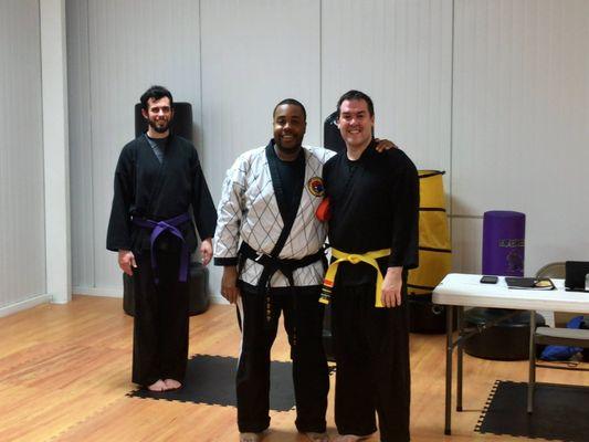 Before a Promotion Test.