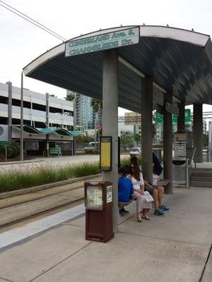 Close to the Aquarium and cruise ships, Port of Tampa